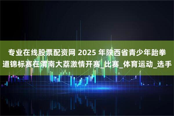 专业在线股票配资网 2025 年陕西省青少年跆拳道锦标赛在渭南大荔激情开赛_比赛_体育运动_选手